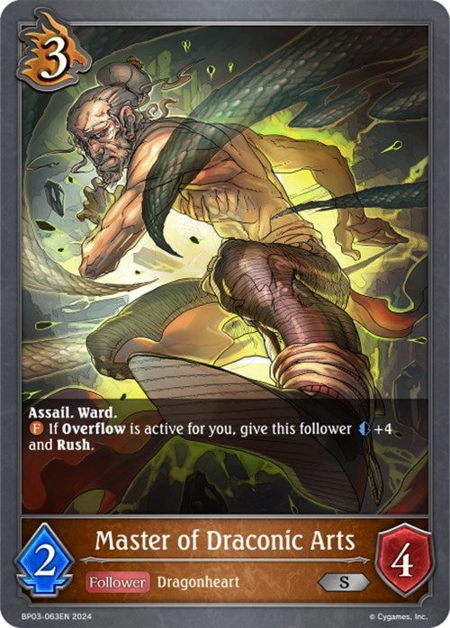 Master of Draconic Arts (BP03-063EN) [BP03]