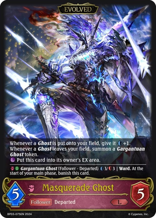 Masquerade Ghost Evolved (BP03-075EN) [BP03]