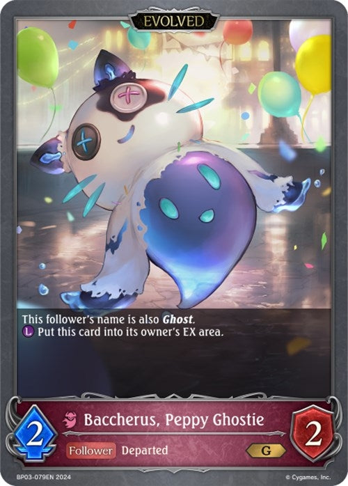 Baccherus Peppy Ghostie Evolved (BP03-079EN) [BP03]