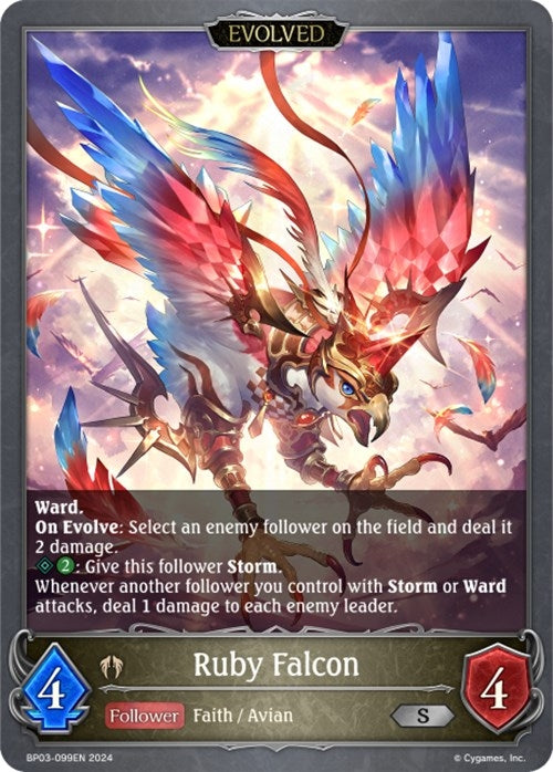 Ruby Falcon Evolved (BP03-099EN) [BP03]