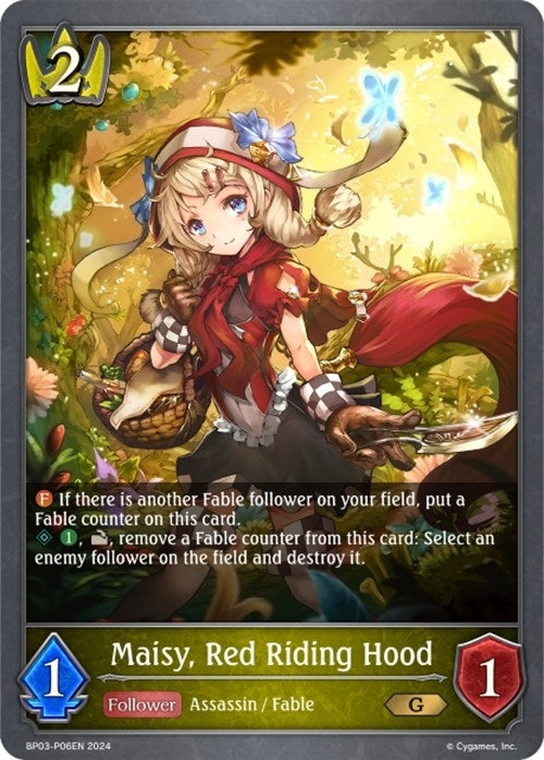 Maisy Red Riding Hood P06EN Foil (BP03-P06EN) [BP03]