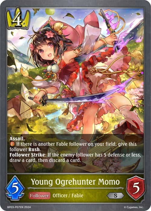 Young Ogrehunter Momo P07EN Foil (BP03-P07EN) [BP03]