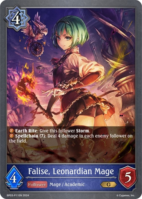 Falise Leonardian Mage P11EN Foil (BP03-P11EN) [BP03]