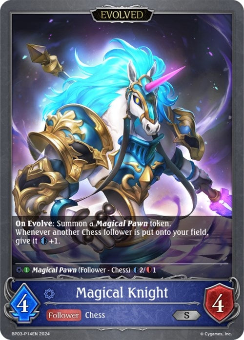Magical Knight Evolved P14EN Foil (BP03-P14EN) [BP03]