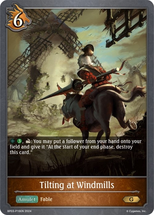 Tilting at Windmills P16EN Foil (BP03-P16EN) [BP03]