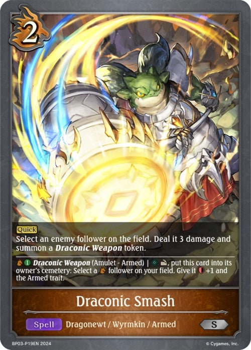 Draconic Smash P19EN Foil (BP03-P19EN) [BP03]