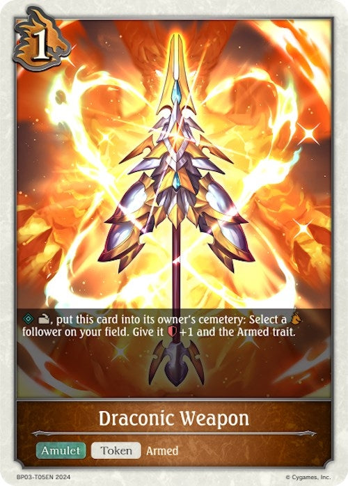 Draconic Weapon (BP03-T05EN) [BP03]