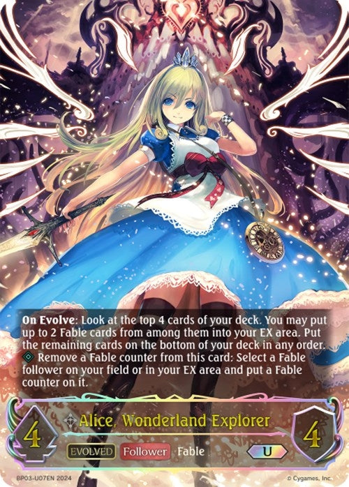 Alice Wonderland Explorer U (BP03-U07EN) [BP03]