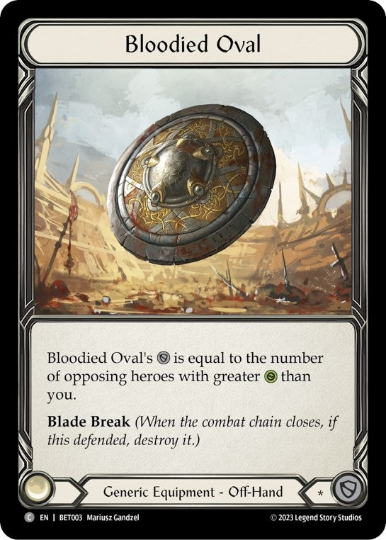Image for Bloodied Oval [Blitz Deck: Heavy Hitters - Betsy]