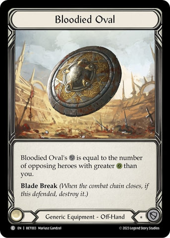 Image for Bloodied Oval [Blitz Deck: Heavy Hitters - Betsy]