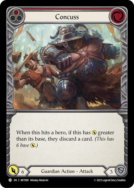 Image for Concuss (Red) [Blitz Deck: Heavy Hitters - Betsy]
