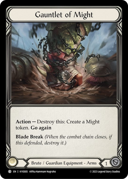 Image for Gauntlet of Might [Blitz Deck: Heavy Hitters - Kayo]