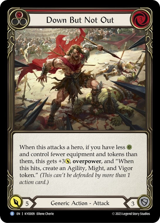 Image for Down But Not Out [Blitz Deck: Heavy Hitters - Kayo]