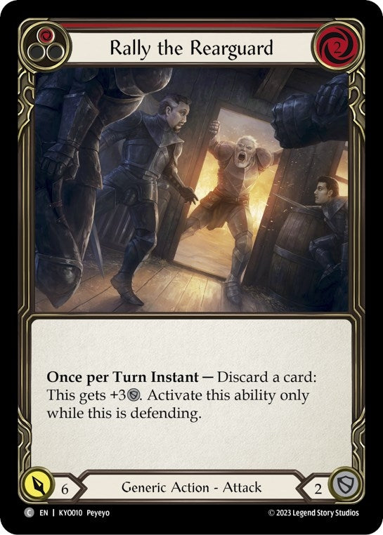 Image for Rally the Rearguard (Red) [Blitz Deck: Heavy Hitters - Kayo]