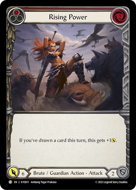 Image for Rising Power (Red) [Blitz Deck: Heavy Hitters - Kayo]