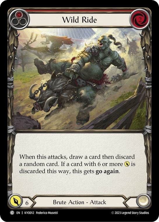 Image for Wild Ride (Red) [Blitz Deck: Heavy Hitters - Kayo]