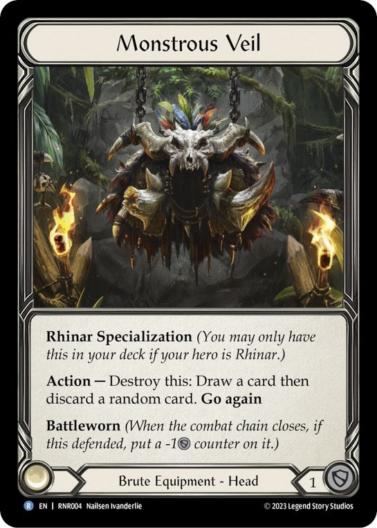Image for Monstrous Veil [Blitz Deck: Heavy Hitters - Rhinar]