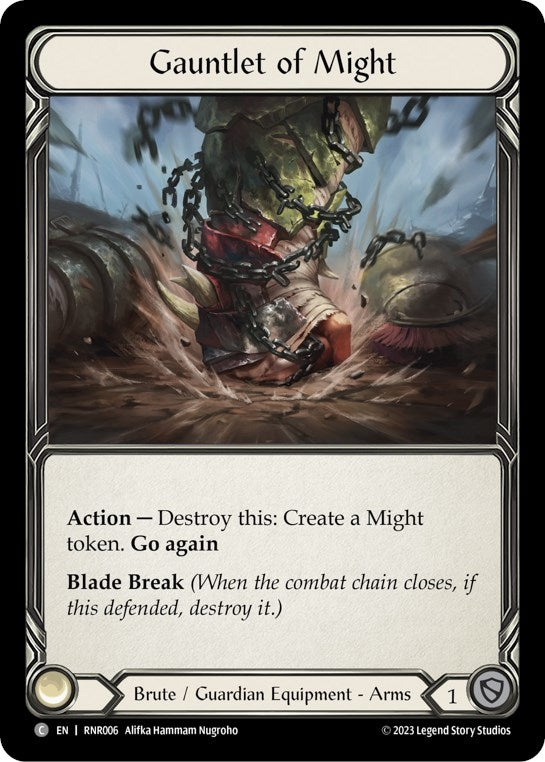 Image for Gauntlet of Might [Blitz Deck: Heavy Hitters - Rhinar]