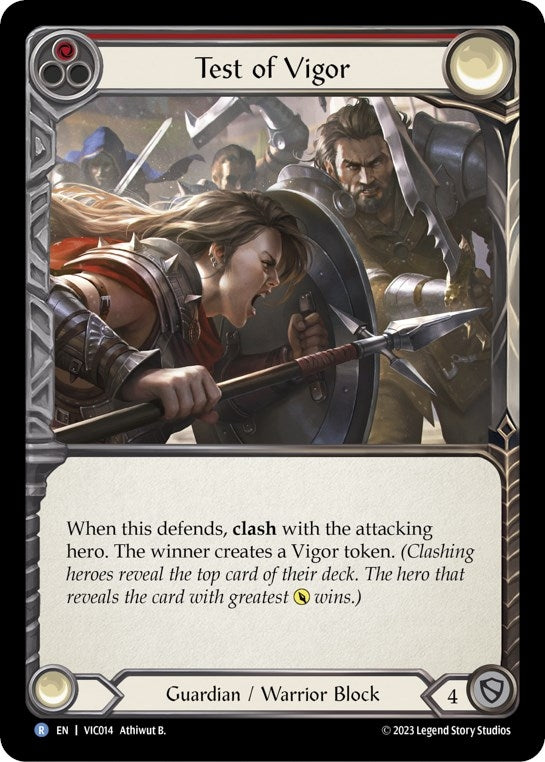Image for Test of Vigor [Blitz Deck: Heavy Hitters - Victor]