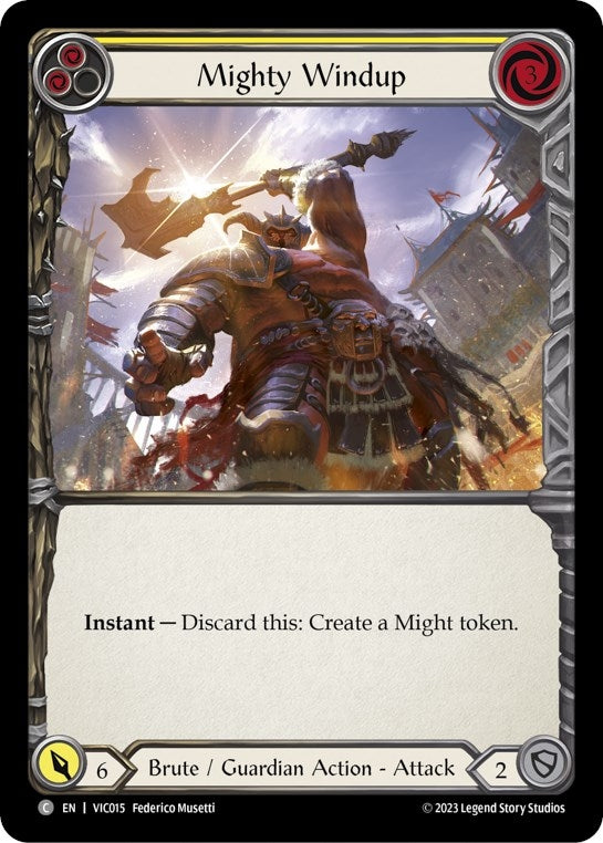 Image for Mighty Windup (Yellow) [Blitz Deck: Heavy Hitters - Victor]