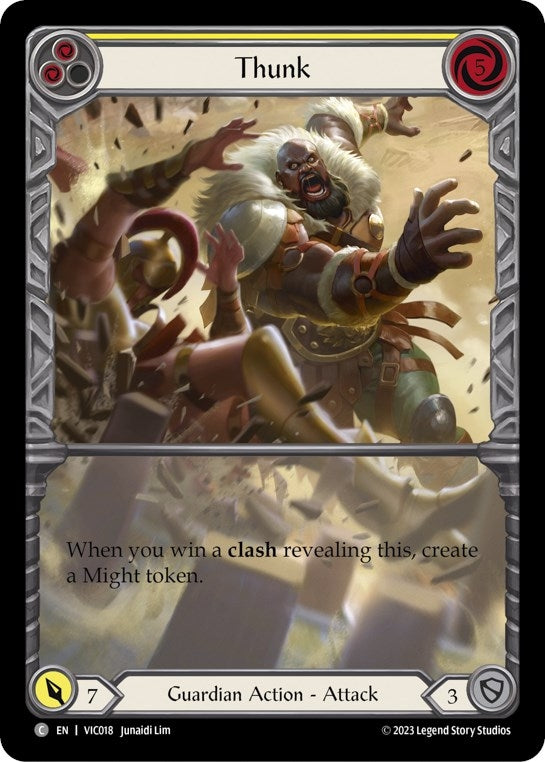 Image for Thunk (Yellow) [Blitz Deck: Heavy Hitters - Victor]