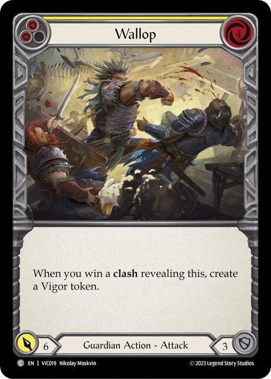 Image for Wallop (Yellow) [Blitz Deck: Heavy Hitters - Victor]