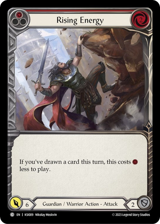 Image for Rising Energy (Red) [Blitz Deck: Heavy Hitters - Kassai]