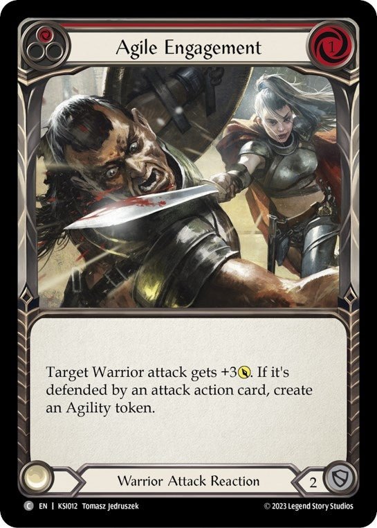 Image for Agile Engagement (Red) [Blitz Deck: Heavy Hitters - Kassai]