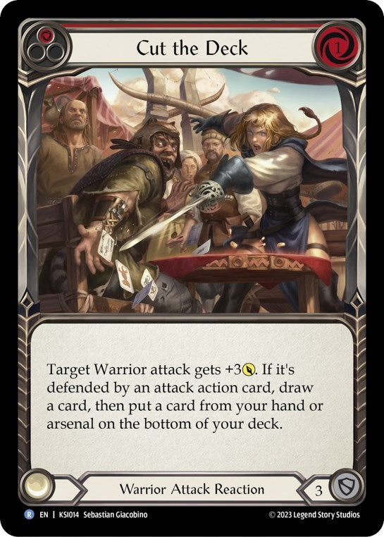 Image for Cut the Deck (Red) [Blitz Deck: Heavy Hitters - Kassai]