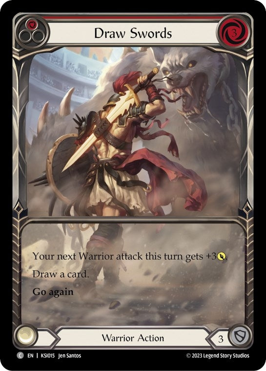 Image for Draw Swords (Red) [Blitz Deck: Heavy Hitters - Kassai]