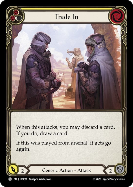 Image for Trade In (Yellow) [Blitz Deck: Heavy Hitters - Kassai]