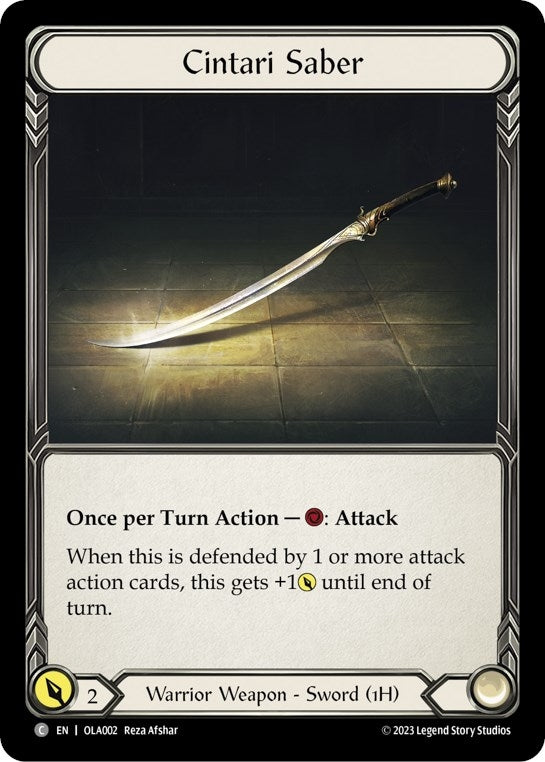 cintari saber (OLA002) []
