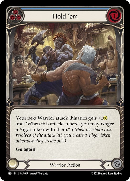 hold em blue (OLA027) []