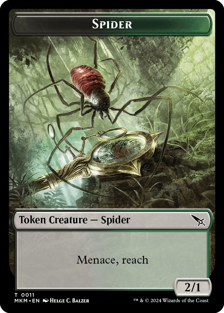Spider Token (11) [MKM]