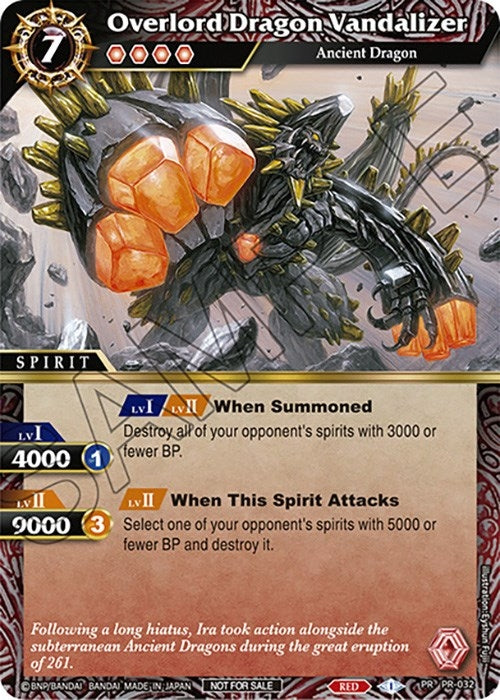 Overlord Dragon Vandalizer Tournament Pack Vol 4 (PR-032) [LEP]