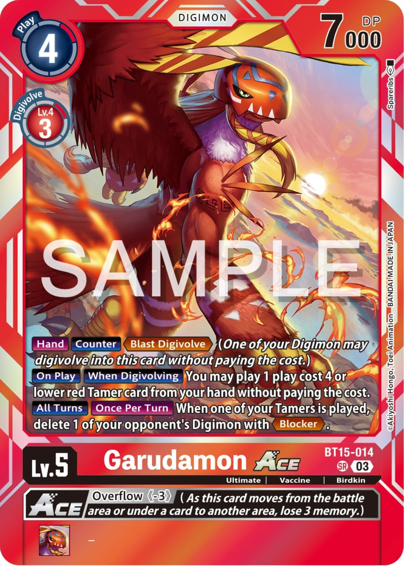 Image for Garudamon ACE [Exceed Apocalypse]
