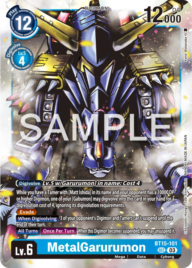 Image for MetalGarurumon [Exceed Apocalypse]