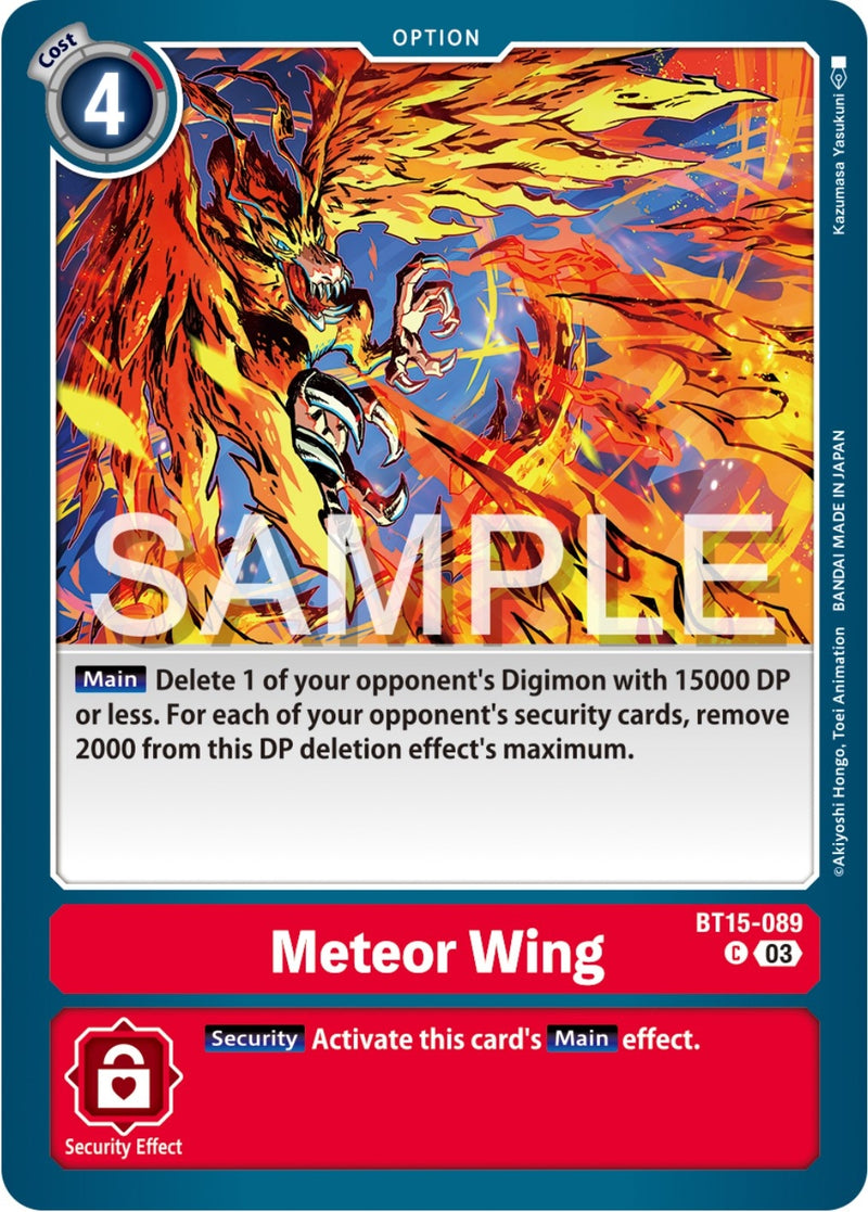 Image for Meteor Wing [Exceed Apocalypse]