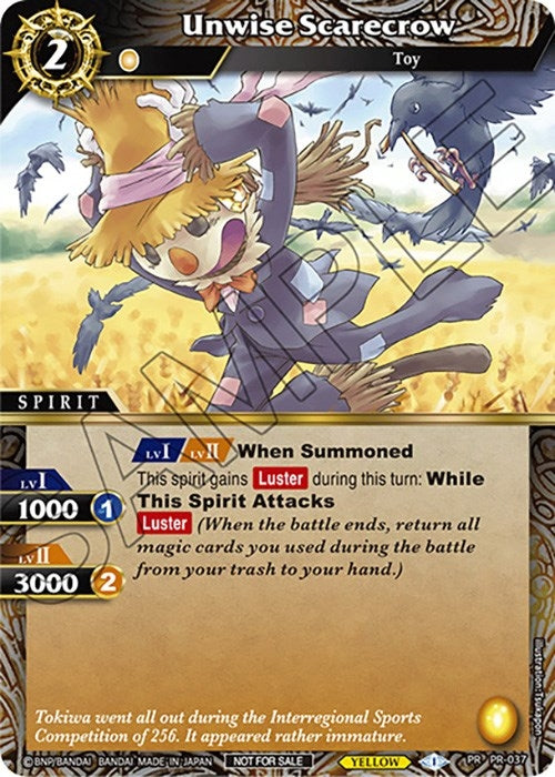 Unwise Scarecrow Tournament Pack Vol 4 (PR-037) [LEP]