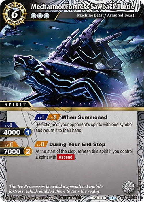 Mecharmor Fortress Sawback Turtle Tournament Pack Vol 4 (PR-038) [LEP]