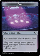 Clue 0014 A 0041 Double Sided Token (14 // 41) [MKM]