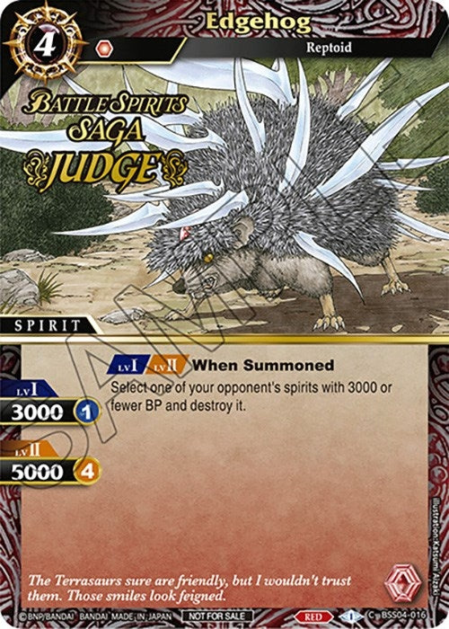 Edgehog Judge Pack Vol 4 (BSS04-016) [LEP]