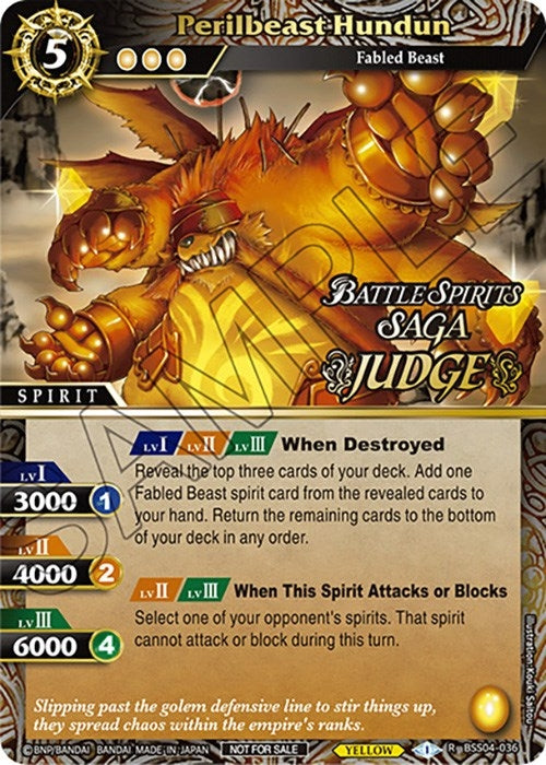 Perilbeast Hundun Judge Pack Vol 4 (BSS04-036) [LEP]
