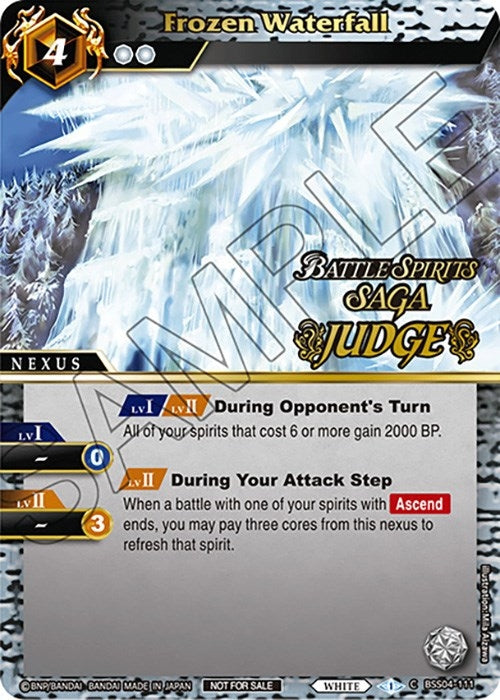 Frozen Waterfall Judge Pack Vol 4 (BSS04-111) [LEP]