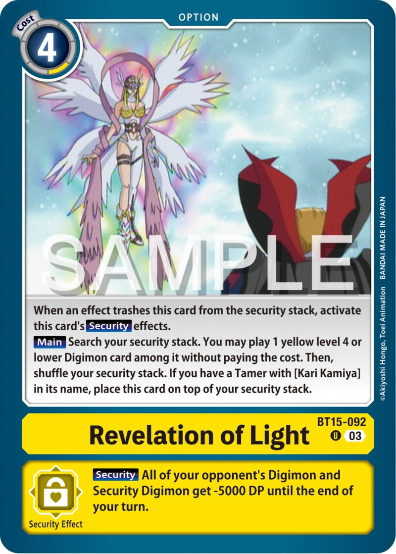 Image for Revelation of Light [Exceed Apocalypse]