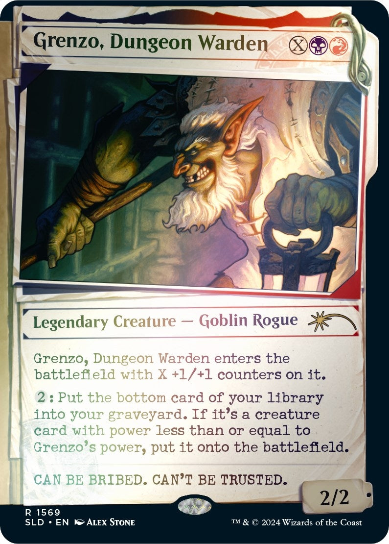 Grenzo Dungeon Warden Rainbow Foil (1569) [SLD]