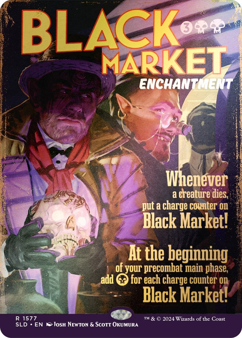 Black Market Rainbow Foil (1577) [SLD]