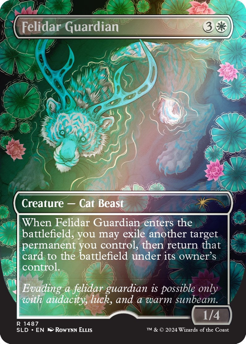 Felidar Guardian Rainbow Foil (1487) [SLD]