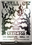 Wall of Omens Rainbow Foil (1518) [SLD]