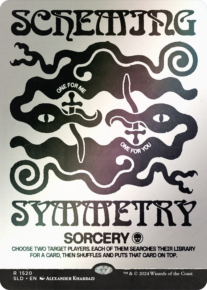 Scheming Symmetry Rainbow Foil (1520) [SLD]